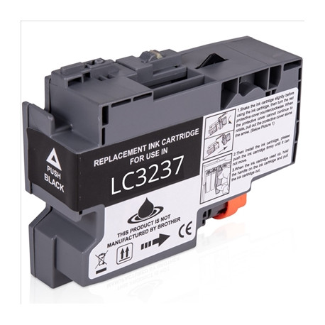 TINTEIRO BROTHER LC3237 XL PRETO COMPATIVEL