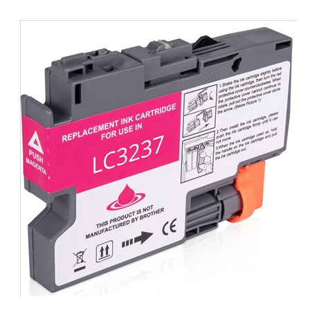 TINTEIRO BROTHER LC3237 XL MAGENTA COMPATIVEL