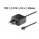 Carregador Asus 19V 2.37A 45W 4.0*1.35 TGADAU1N Compativel
