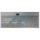 Teclado Toshiba Satellite Pro L850 L855 C850 C855 C855D C870 P850 P855 P870 P875 - Branco TGTTOSH003 TG92063