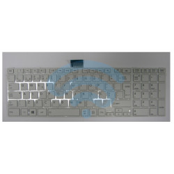 Teclado Toshiba Satellite Pro L850 L855 C850 C855 C855D C870 P850 P855 P870 P875 - Branco TGTTOSH003 TG92063