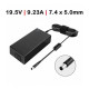 Carregador Portatil 19.5V 9.23A 180W 7.4x5.0mm TGAD00142 Compativel C/ Cabo