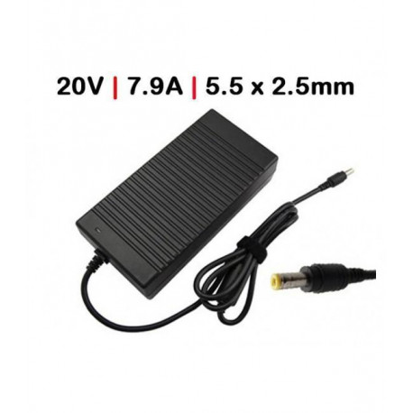 Carregador Portatil 20V 7.9A 150W 5.5*2.5mm TGADF5 Compativel C/ cabo