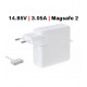 CARREGADOR APPLE MACBOOK AIR A1436 A1465 A1466 MD592LL A 45W MAGSAFE 2 TGADAP004 Compativel