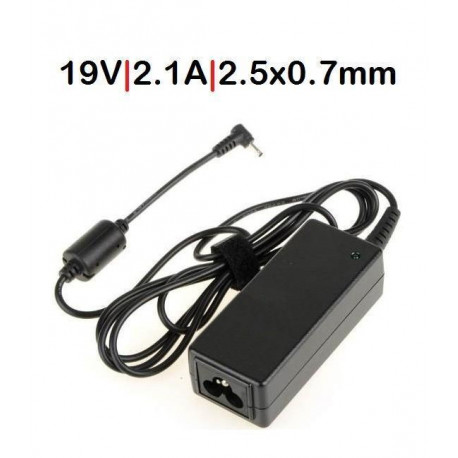 CARREGADOR QOLTEC COMPATÍVEL Asus 40W 19V 2.1A 2.5 * 0.7 TG51503