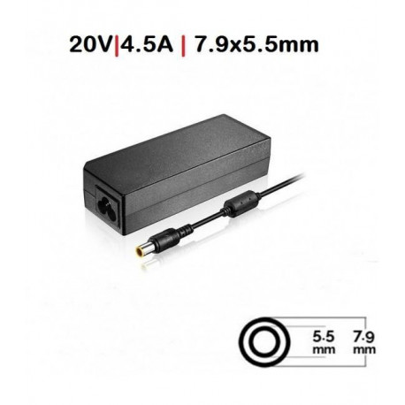 Carregador Compativel Lenovo 20V 4.5A 7.9x5.5 TGADL3 TGIP-0015