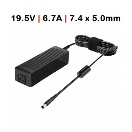 CARREGADOR PORTATIL 19.5V 6.7A 130W 7.4x5.0mm TGADD5 Compativel C/ cabo