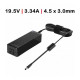 CARREGADOR PORTATIL DELL 19.5V 3.34A 65W 4.5X3.0MM TGAD00189 Compativel C/ Cabo