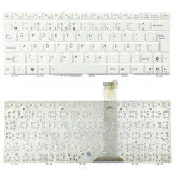 Teclado Asus S/ Moldura EeePC 1011PX 1015B 1015PE 1016P 1018P 1025C Branco TGTASUS005