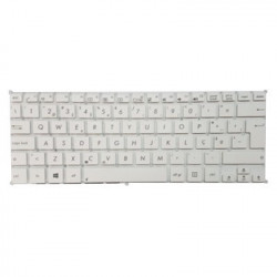 Teclado Asus S/ Moldura VivoBook/Transformer E200 F202 Q200 F201 R200 R201 X201T200 T300 Branco TGTASUS042