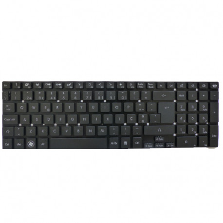 Teclado Gateway S/ Moldura NV55 NV57 NV52 NV56 Packard Bell LK11BZ LS11HR LV11HC TGTGATE001