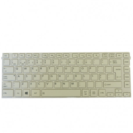 Teclado Toshiba Satellite Pro L830 P845T C840 C840D M800 Branco TGTTOSH015