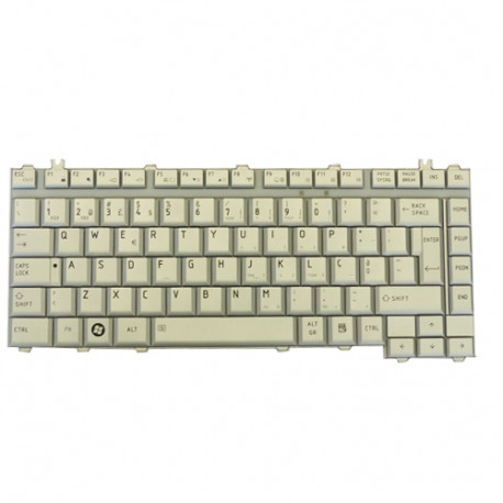 Teclado Toshiba Satellite A200 A210 A300 A305 A350 M200 L200 L300 L450 Prata TGTTOSH014