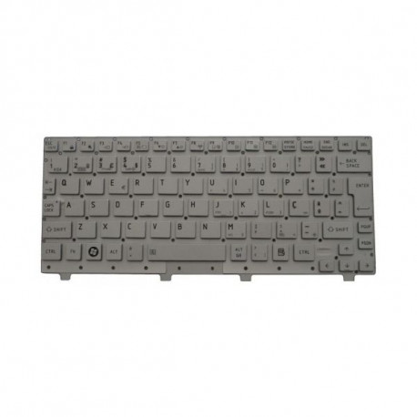 Teclado Toshiba S/ Moldura T210 T215 T215D Prata TGTTOSH005