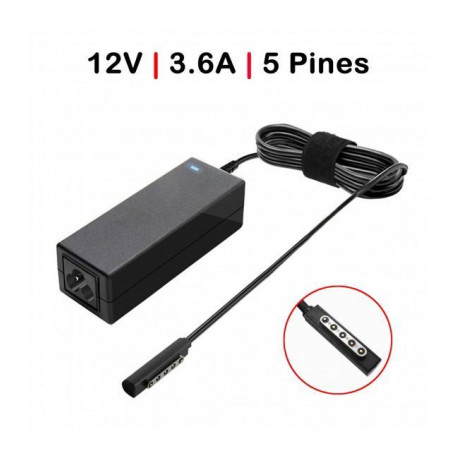 CARREGADOR MICROSOFT SURFACE RT RT 2 PRO 1 PRO 2 1536 1601 1631 IP-0028 TGAD00116