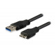 Cabo USB-A a Micro USB-B 3.0 Macho / Macho 1.8m EQUIP 128397