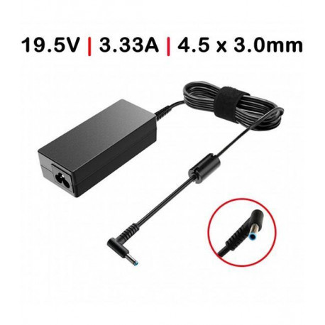 CARREGADOR PORTÁTIL 19V 6,32A 120W 4,5 x 3,0 MM TGAD00137 Compativel