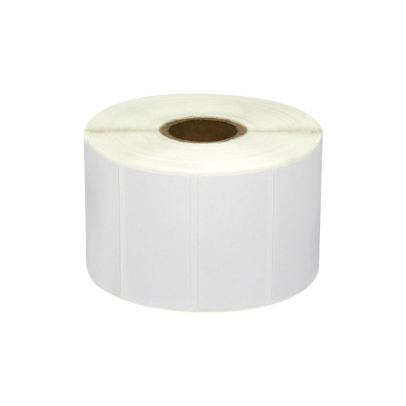 Etiquetas Compativeis ZEBRA - 50mm x 25.4mm 1300un Papel térmico Perfuradas