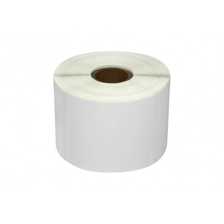Etiquetas Compativeis ZEBRA - 57mm x 32mm 1000un Papel térmico Perfuradas