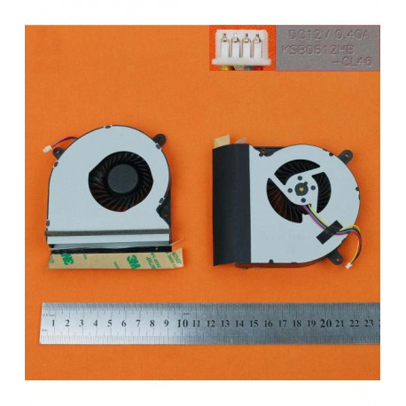 VENTOINHA PARA PORTÁTIL ASUS G750 G750JW G750J KSB0612HB-CL46 - TGFAN0541
