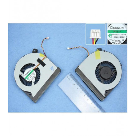 VENTOINHA PORTÁTIL ASUS K55 K55D K55DR PARA AMD - TGFANAS08