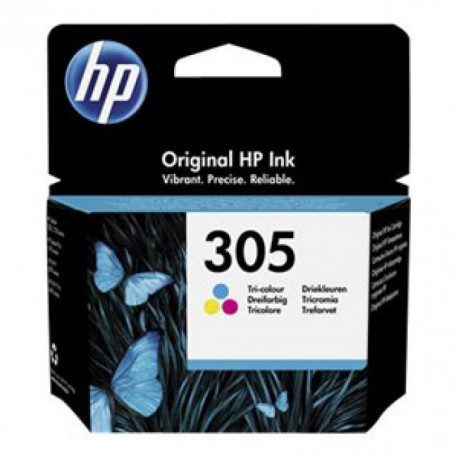 Tinteiro HP 305 Original Tricolor 3YM60AE