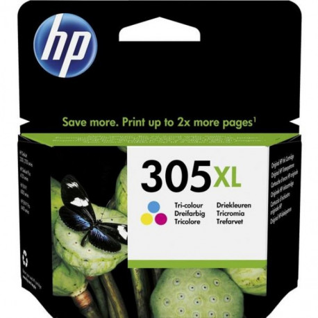 Tinteiro HP 305 XL Original Tricolor 3YM63AE