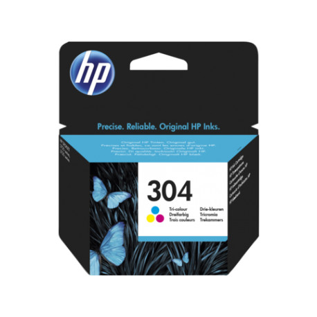 Tinteiro HP 304 Original Tricolor ( N9K05AE )