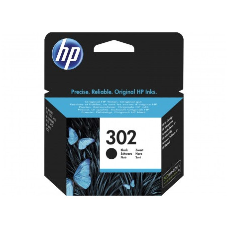 Tinteiro HP 302 Preto Original ( F6U66AE )