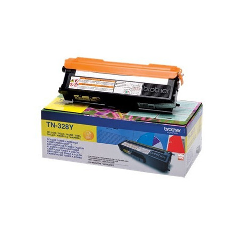 Toner Original Brother TN328 Amarelo - TN328Y