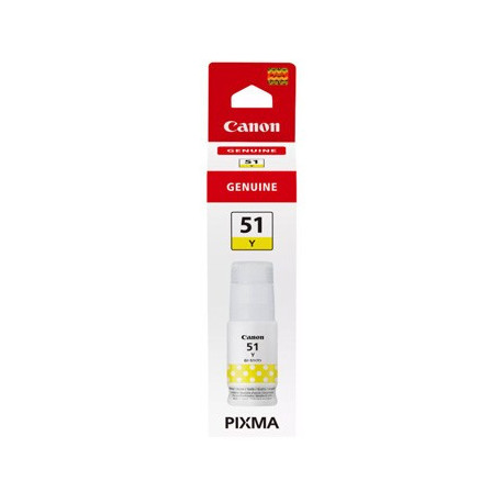 Frasco de tinta original amarelo Canon GI51 - GI51Y/4548C001