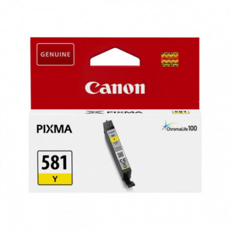 Tinteiro Original Canon CLI581 Amarelo - 2105C001