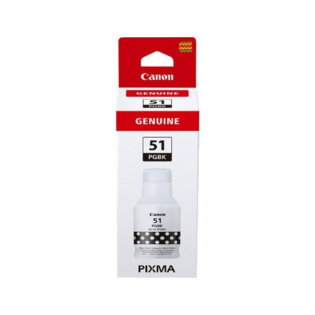 Frasco de tinta original preto Canon GI51 - GI51PGBK/4529C001