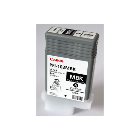 Tinteiro Original Canon PFI102 Preto Mate - 0894B001