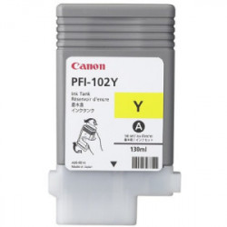 Tinteiro Original Canon PFI102 Amarelo - 0898B001