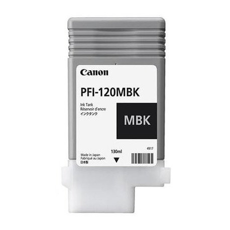 Tinteiro Original Canon PFI120 Preto Mate - 2884C001