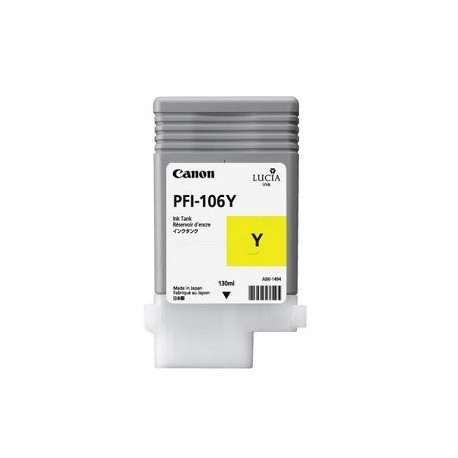 Tinteiro Original Canon PFI106 Amarelo - PFI106Y/6624B001