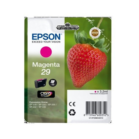 Tinteiro Original Epson T2983 (29) Magenta - C13T29834012