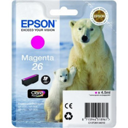 Tinteiro Original Epson T2613 (26) Magenta - C13T26134012