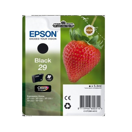 Tinteiro Original Epson T2981 (29) Preto - C13T29814012