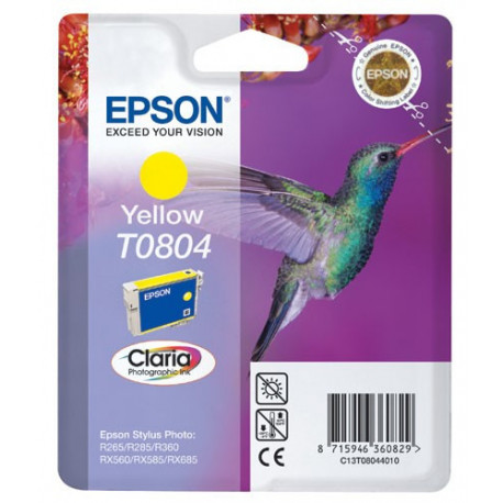 Tinteiro Original Epson T0804 Amarelo - C13T08044011