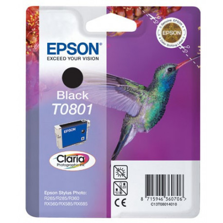 Tinteiro Original Epson T0801 Preto - C13T08014011
