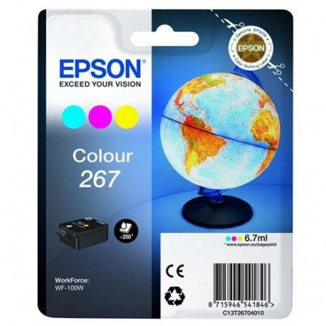 Tinteiro Original Epson T267 Cores - C13T26704010