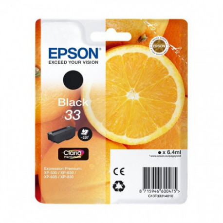 Tinteiro Original Epson T3331 (33) Preto- C13T33314012