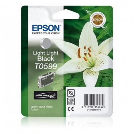 Tinteiro Epson Photo R2400 Cinzento Claro - C13T05994010