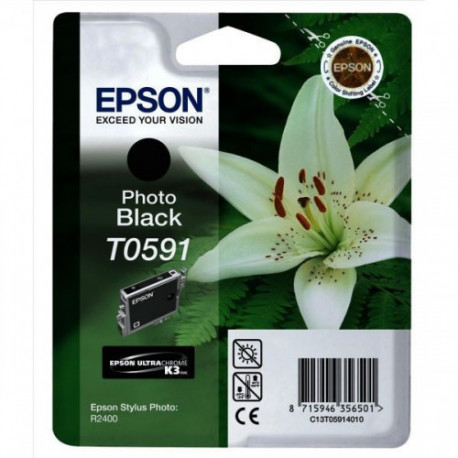 Tinteiro Epson Photo R2400 Preto - C13T05914010