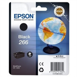 Tinteiro Original Epson T266 Preto - C13T26614010