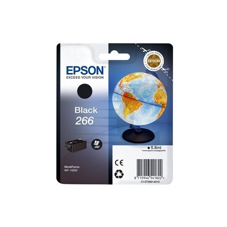 Tinteiro Original Epson T266 Preto - C13T26614010