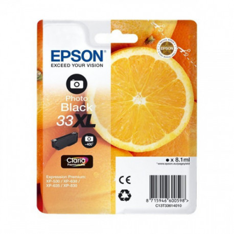 Tinteiro Original Epson T3361 (33XL) Preto - C13T33614012