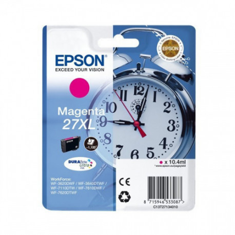 Tinteiro Original Epson T2713 (27XL) Magenta - C13T27134012